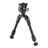 Vanguard EQ-Precision 1QSA Bipod w/ Ball Head & Picatinny Rail Mount- EQPRECISION1QSA